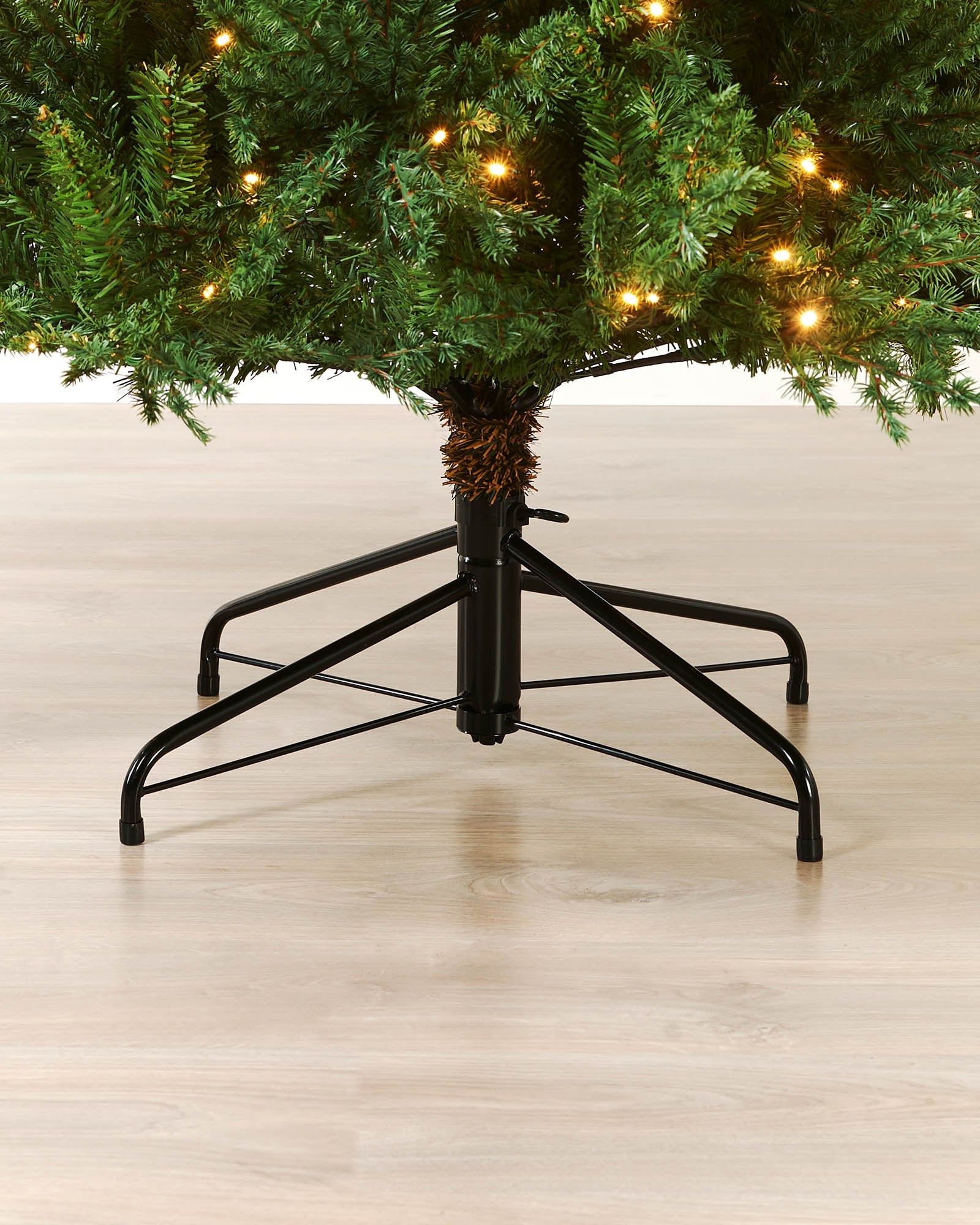 Pre-Lit Traditional Fir Multi-Function Christmas Tree