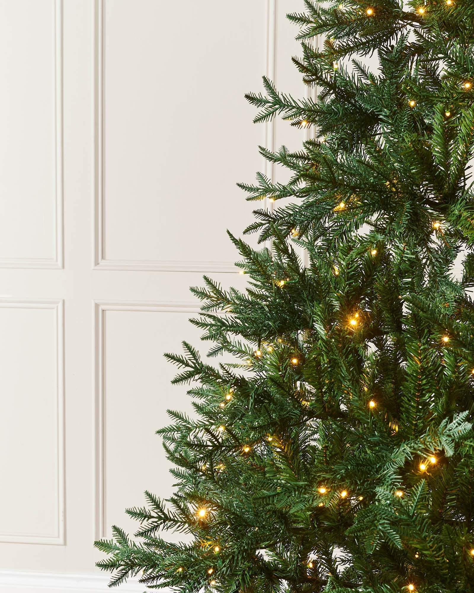 Pre-Lit Mixed Pine Natural Bark Christmas Tree, 9 ft