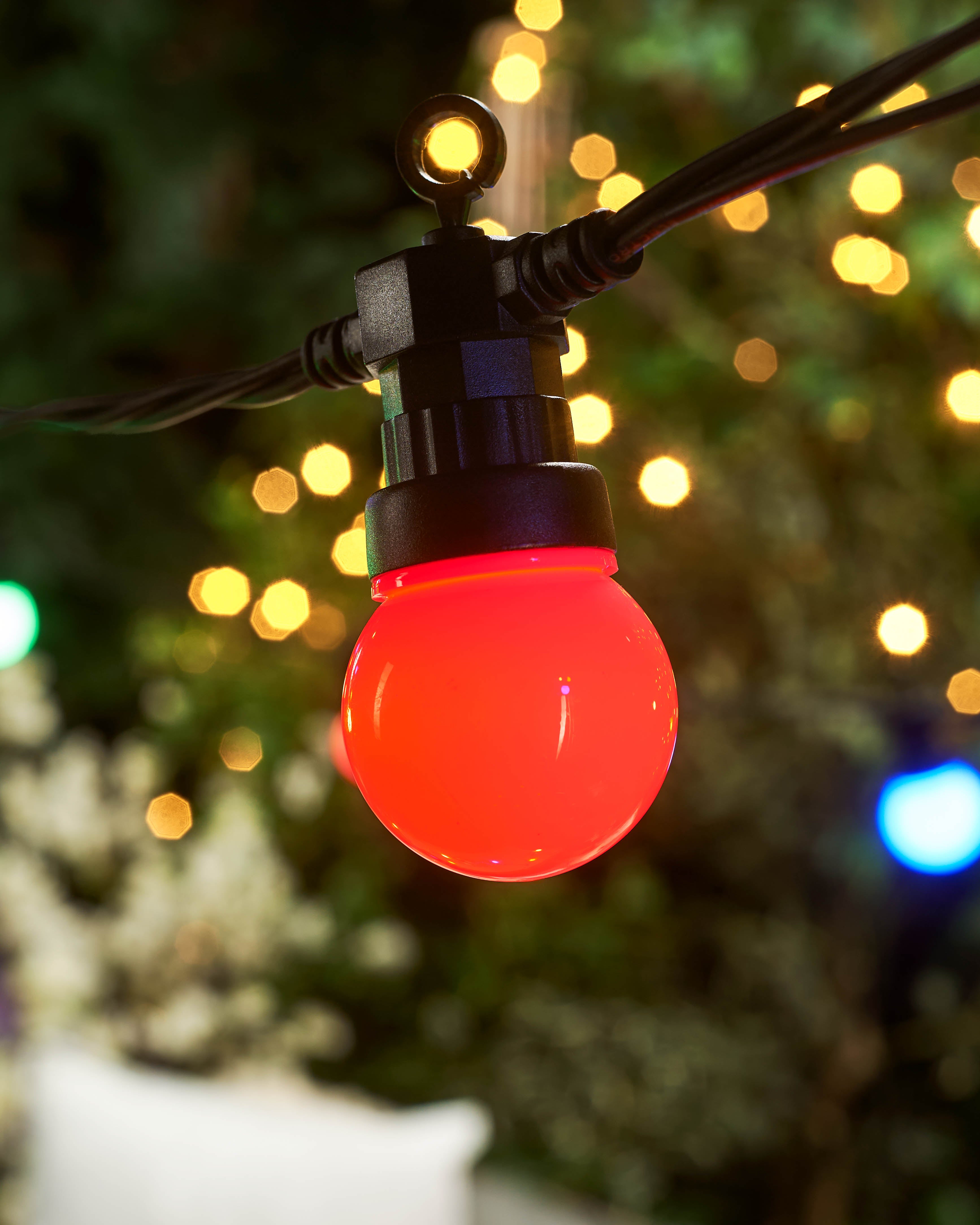 Pro Series Connectable Festoon Lights, Multi Colour