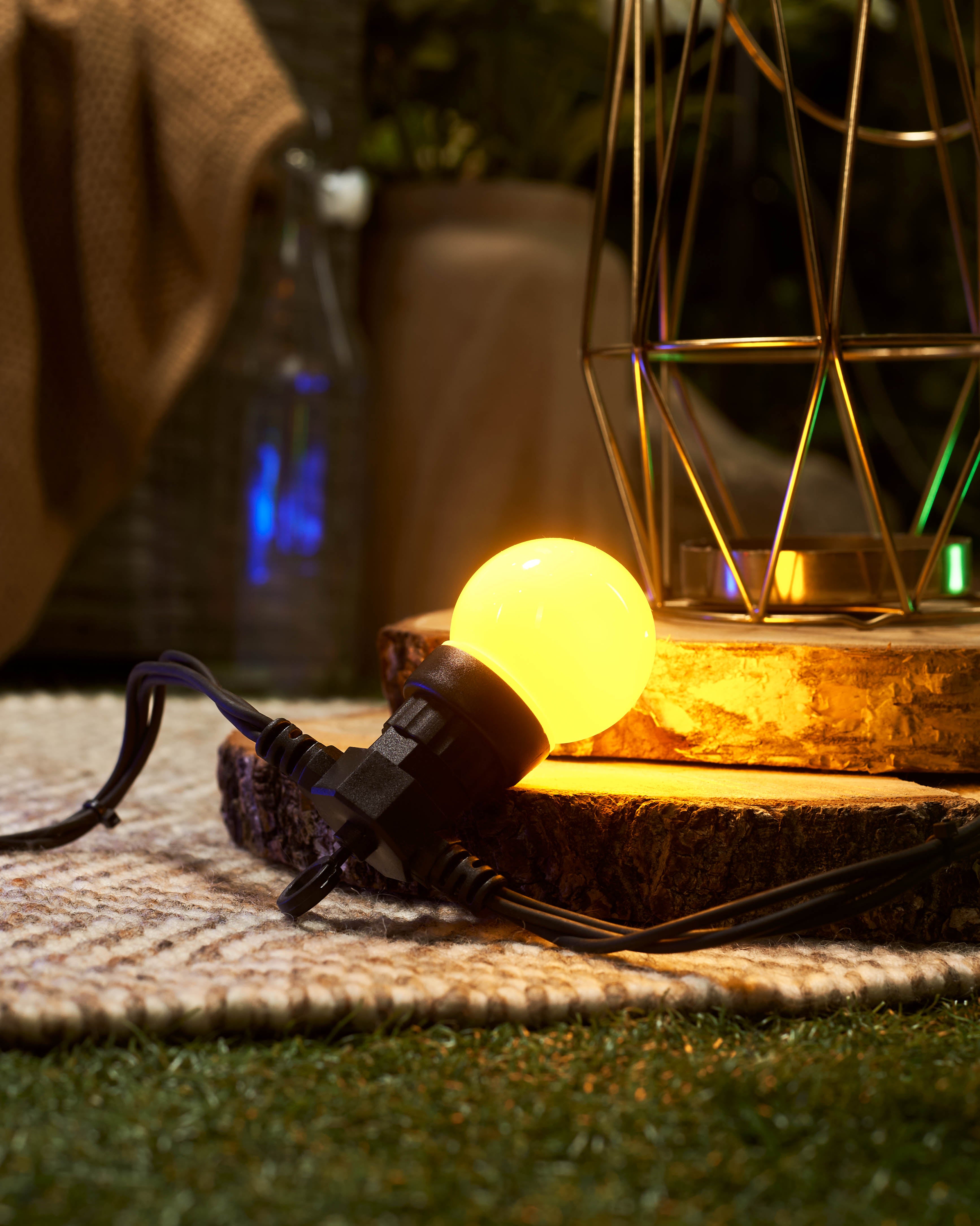 Pro Series Connectable Festoon Lights, Multi Colour