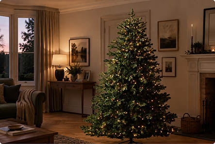 <em>Artificial Christmas trees</em>