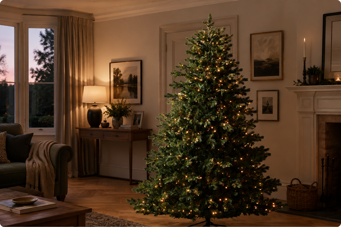 <em>Artificial Christmas trees</em>