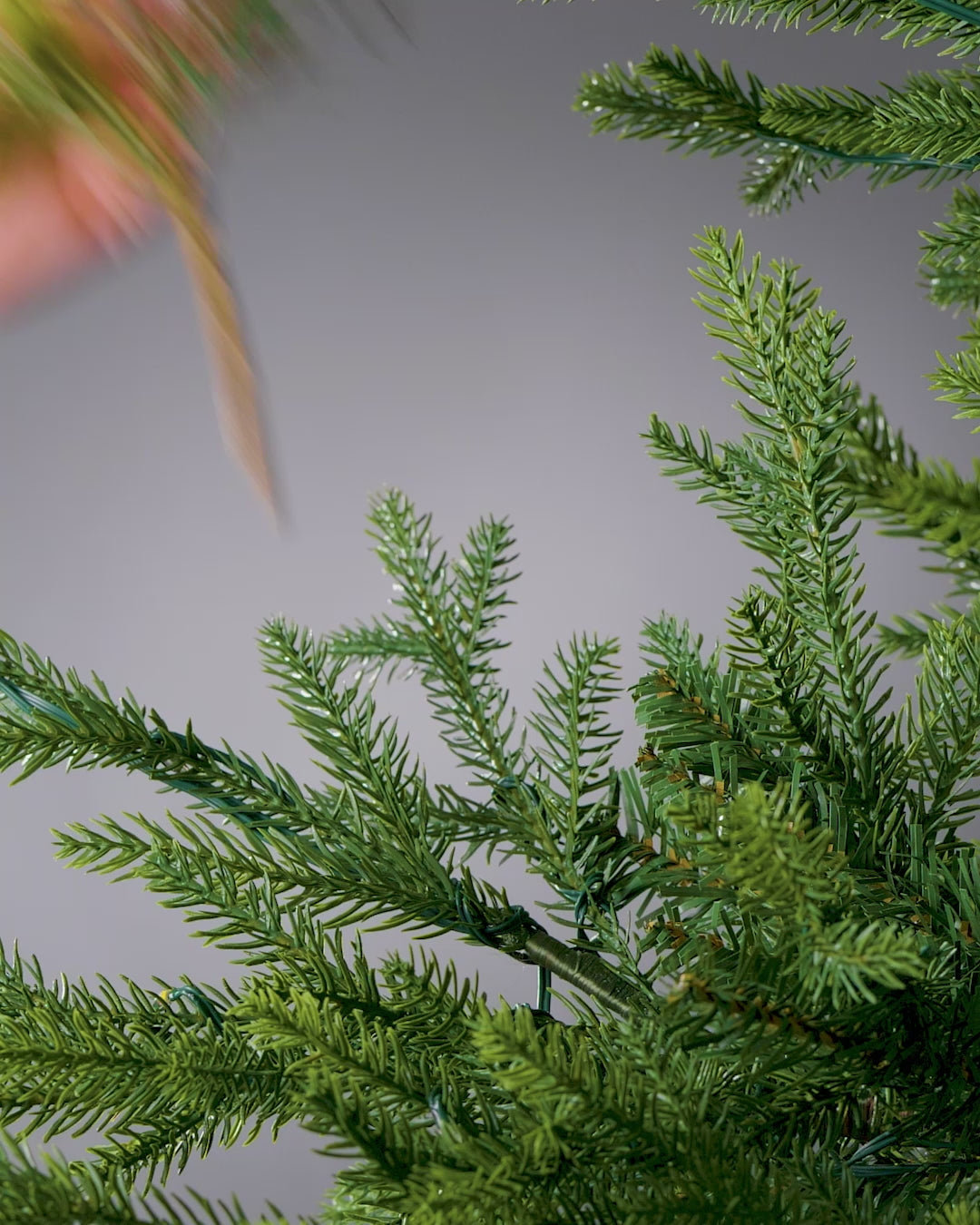 Load video: Set of 5 Mistletoe Picks, 22 cm