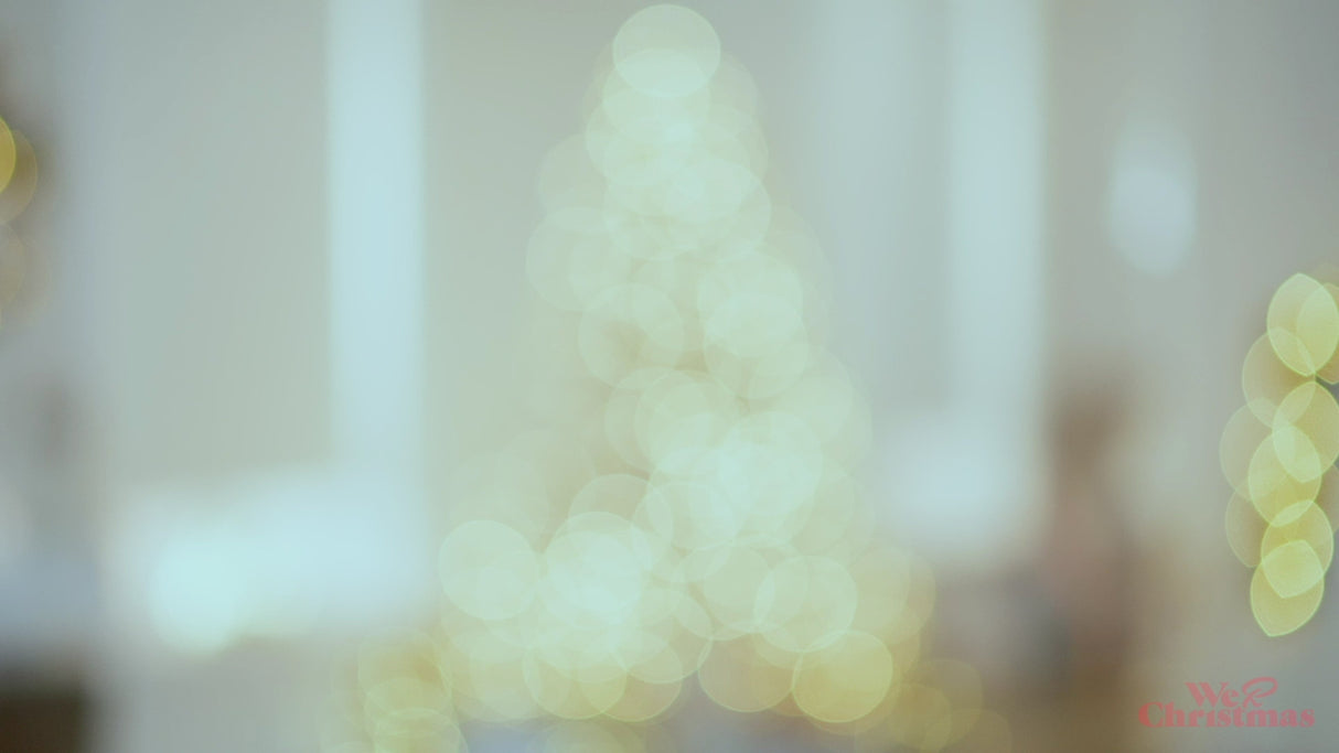 Pre-Lit Shimmering Christmas Tree