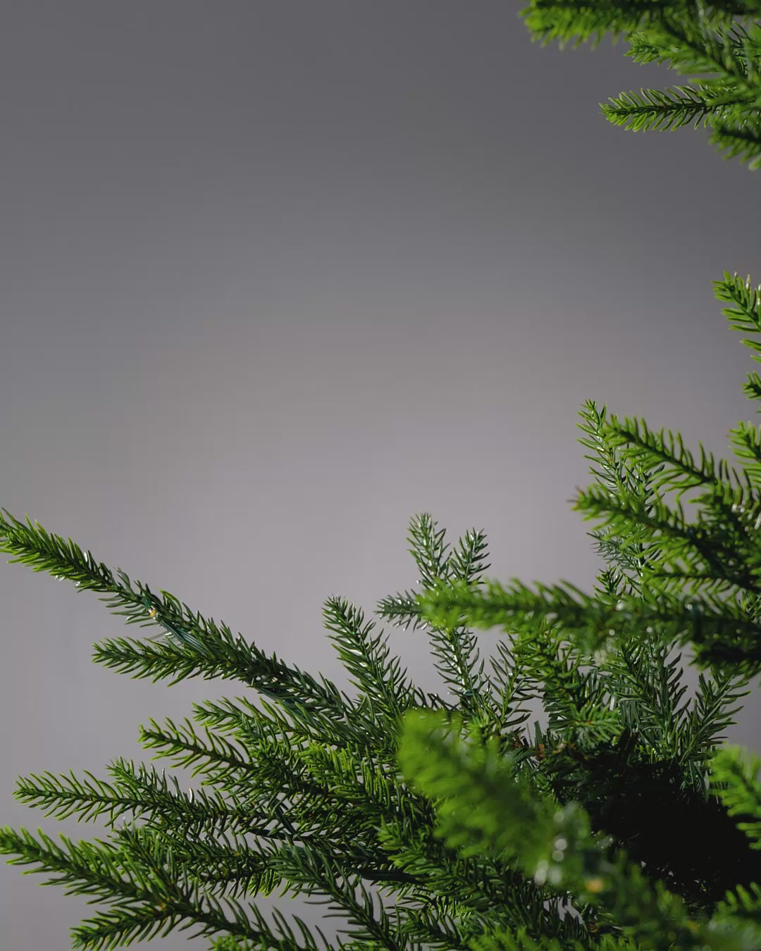 Load video: Silver Berry Christmas Tree Spray, 45 cm