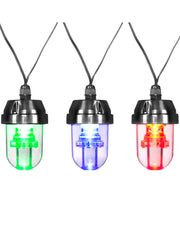 Animated Star Projector Light String, Multi-Coloured, 15 m