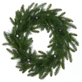 Mixed Pine Candle Holder Wreath, 60 cm