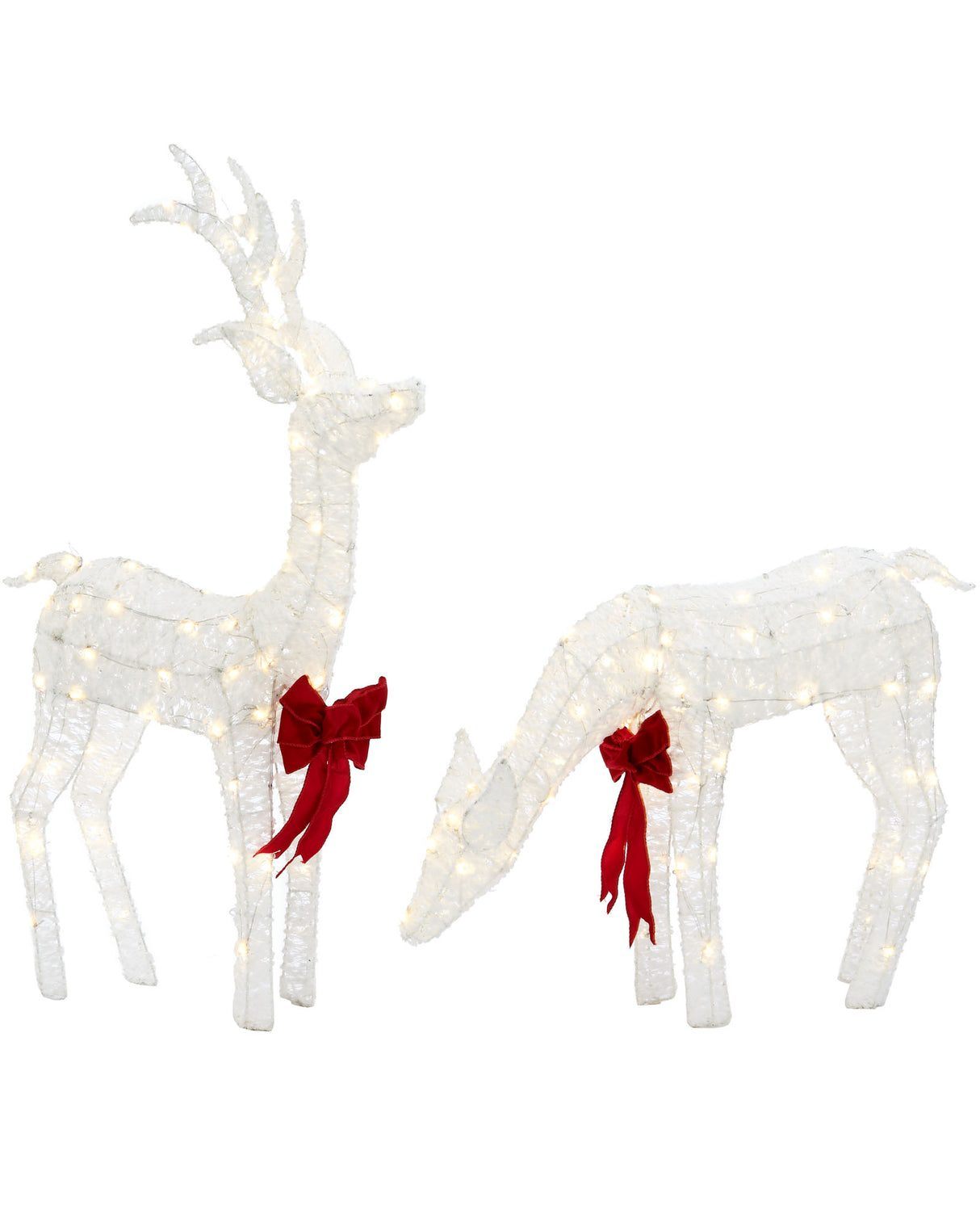 Stag & Deer Reindeer Silhouette, 90 cm
