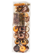 72 Dark Gold Shatterproof Baubles
