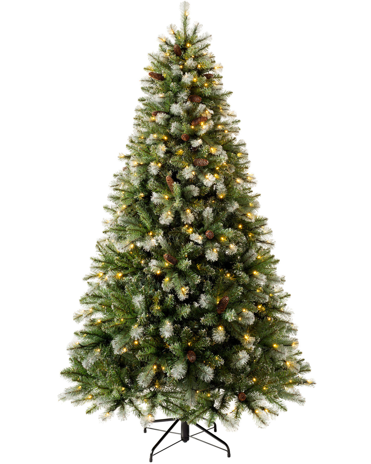 Pre-lit Blue Brockton Spruce Christmas Tree