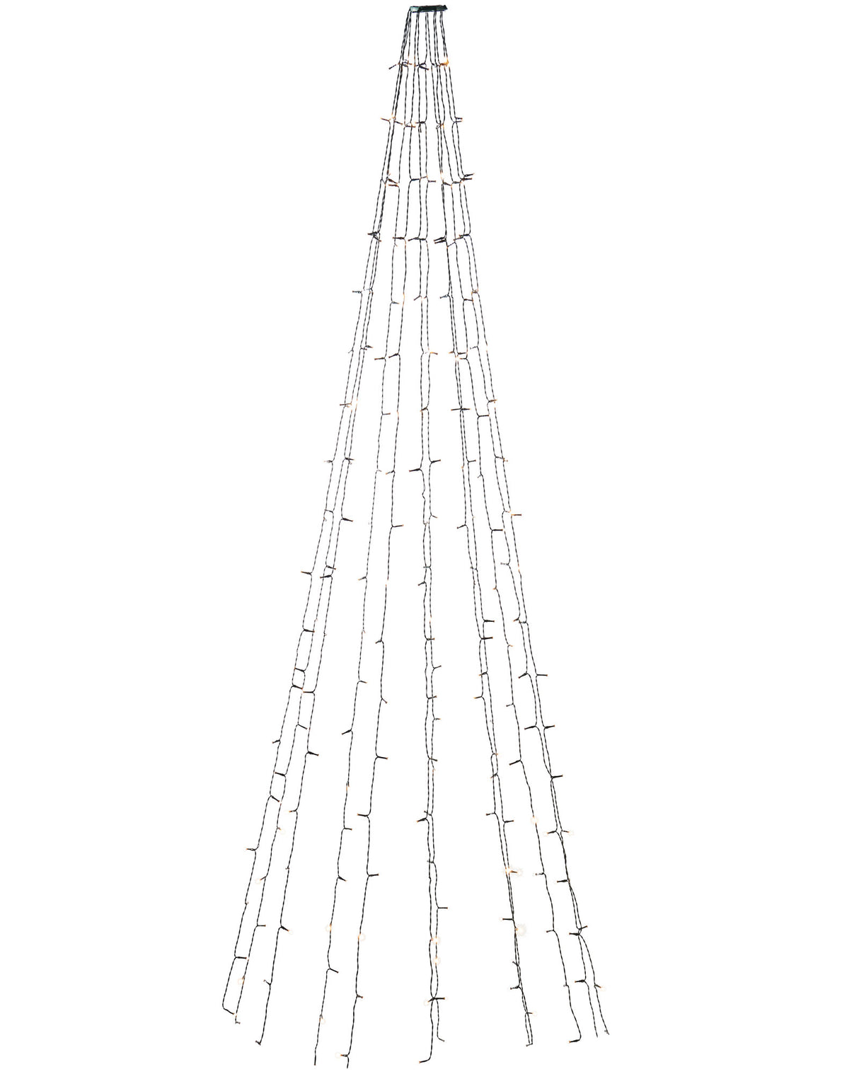 Warm White LED Christmas Tree Light String, 2.5 m