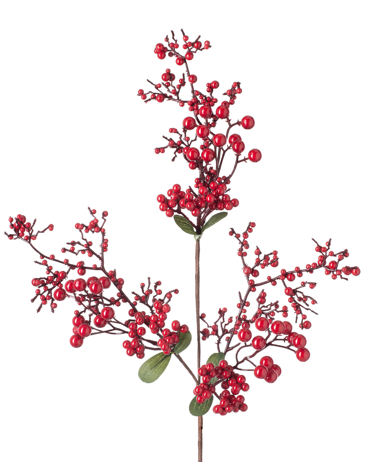 Artificial Berries Tree Pick, Red, 62 cm