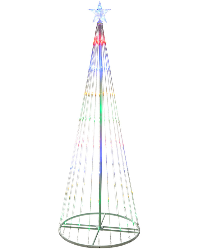 Animated Flashing Pop-Up Christmas Tree, 190 cm – We R Christmas