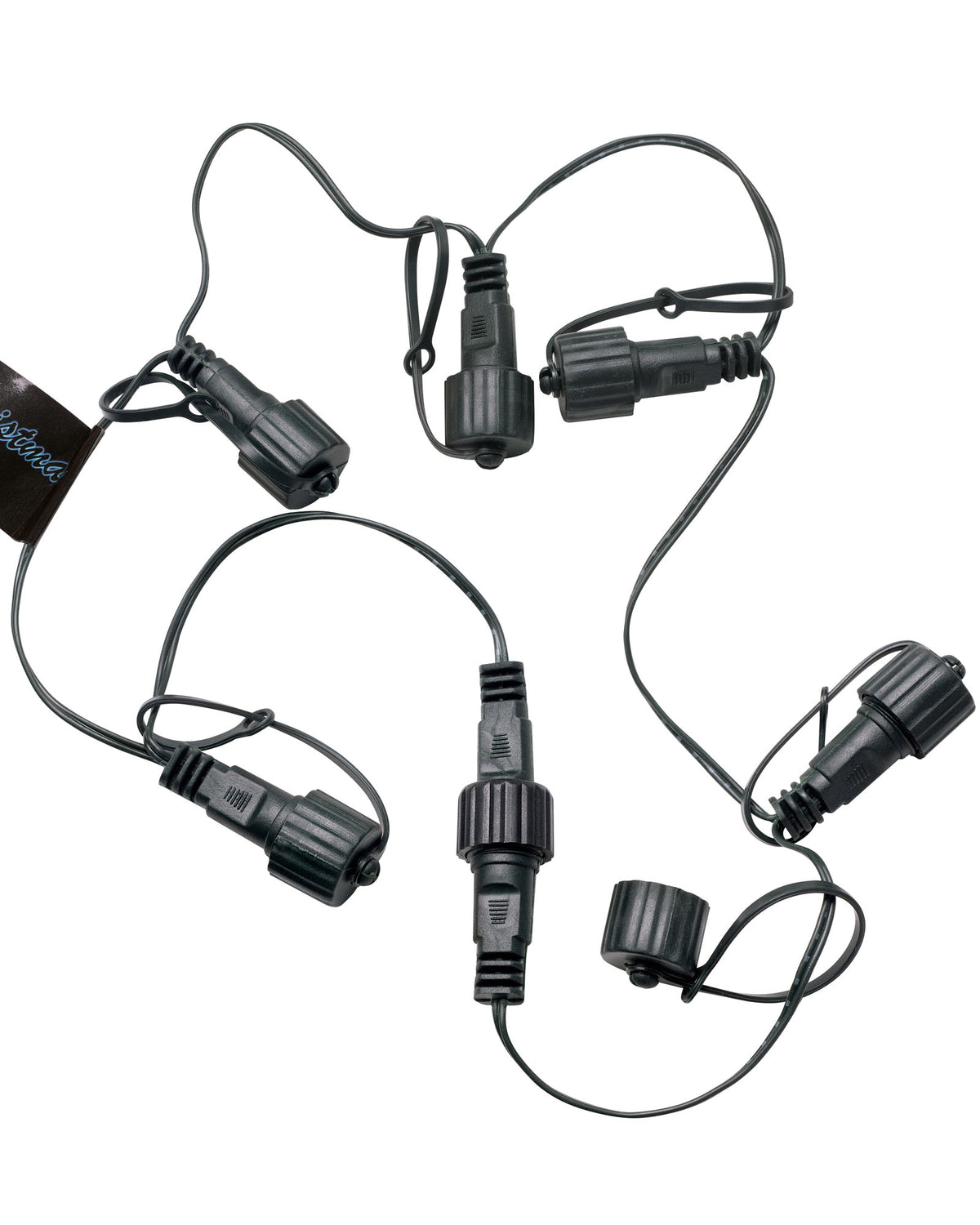 Splitter for LED Lights, Male and Female Connectors, 7 Way