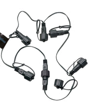 Splitter for LED Lights, Male and Female Connectors, 7 Way