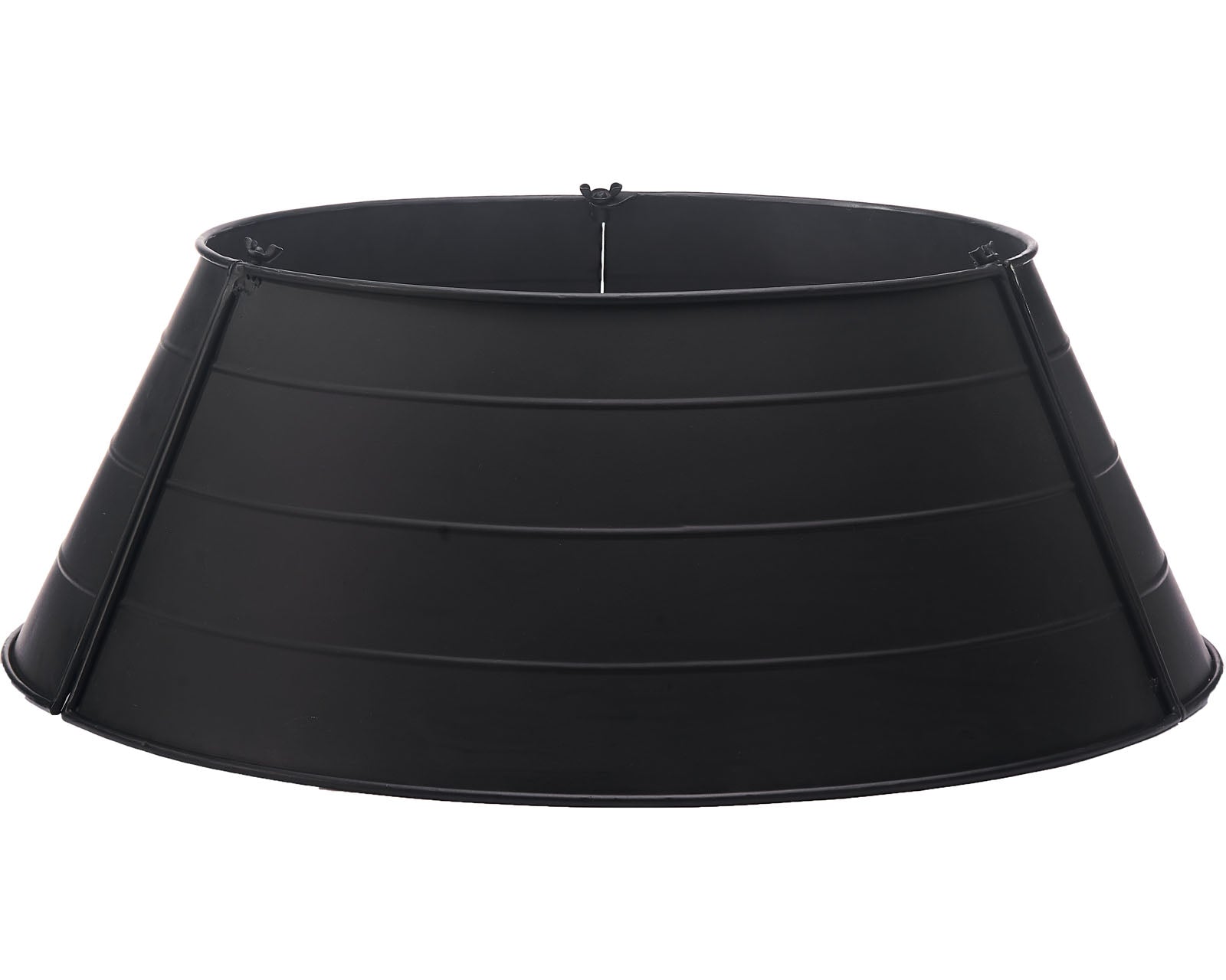 Matt Metal Tree Collar, Black, 66 cm