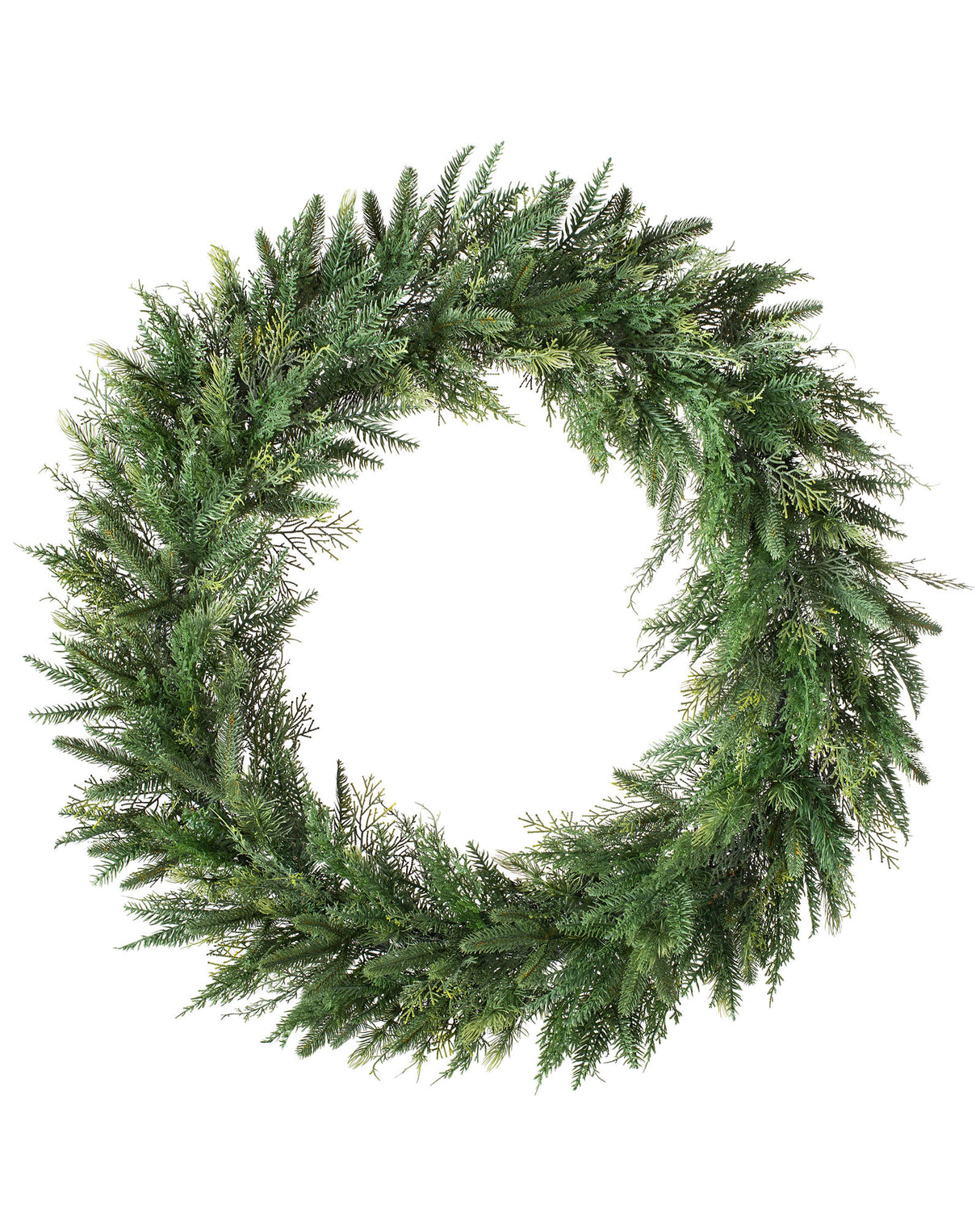 Natural Fir Wreath, 1 m