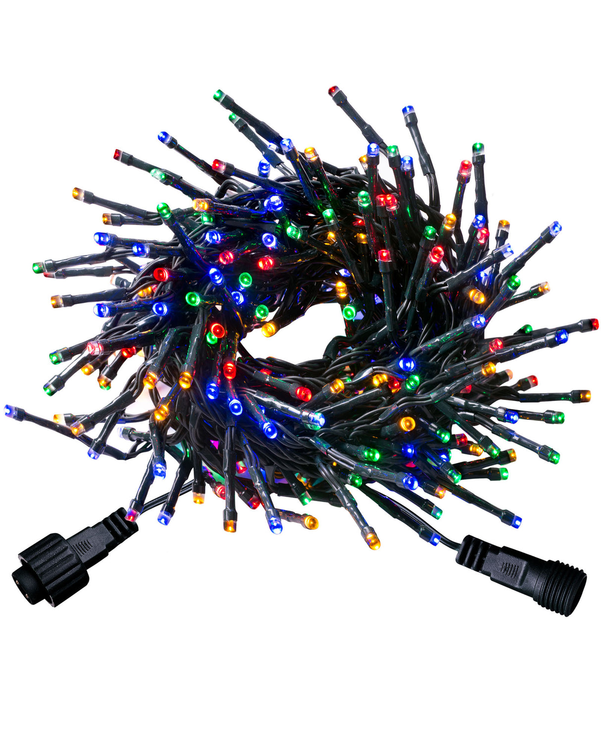 Multi-Function LED Connectable Cluster Light String, Multi-Coloured