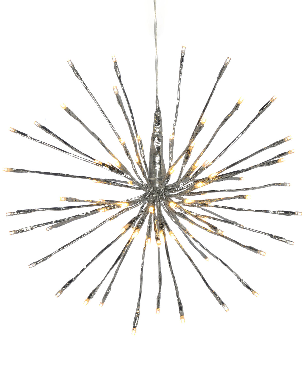 3D Flashing Starburst Hanging Silhouette, 30 cm