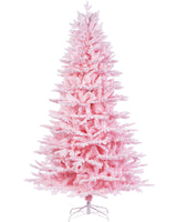Pink Sugar Snow Flocked Christmas Tree