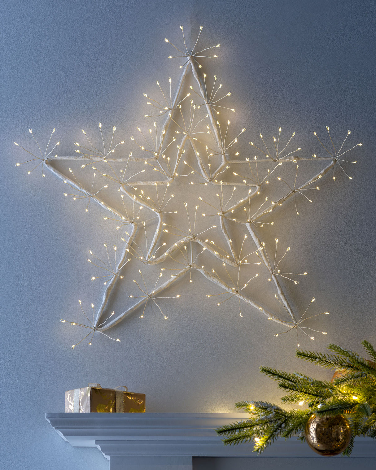 Hanging Star Cluster Silhouette, 50 cm