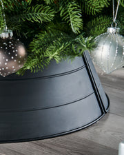 Matt Metal Tree Collar, Black, 66 cm