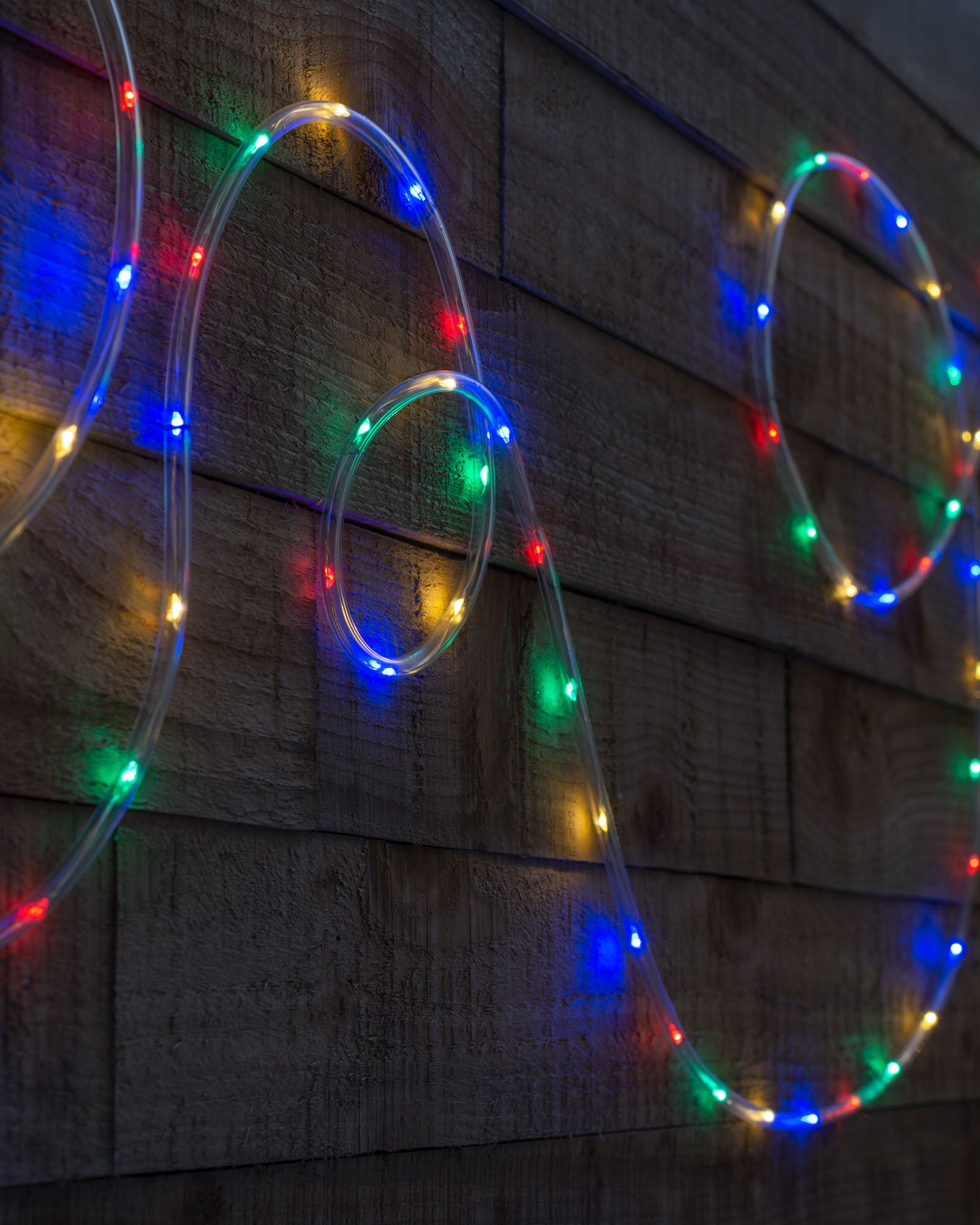 Copper LED Rope Lights, Multi Colour, 10 m