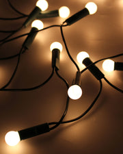 50 Pearlised Warm White Berry Light String, 6.5 m