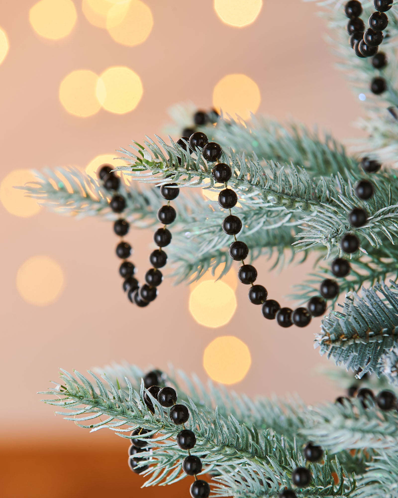 Beaded Christmas Tree Garland