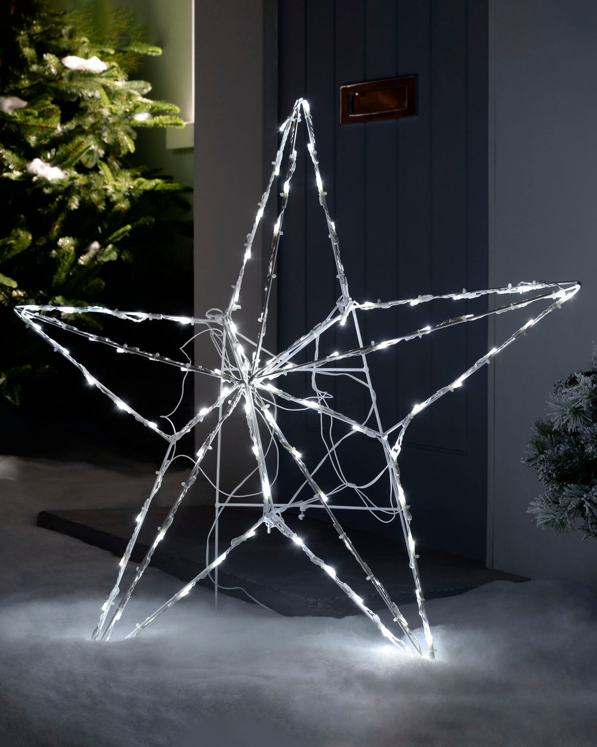 3D Animated Multi-Function Star Silhouette, 81 cm
