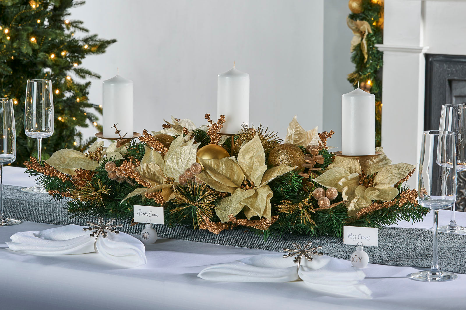 3 candle holder clearance centerpiece