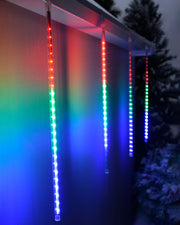 Set of 5 LED Meteor Shower Light String, 4 m
