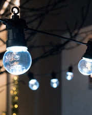 20 LED Connectable Festoon Light String, Bright White , 7.7 m