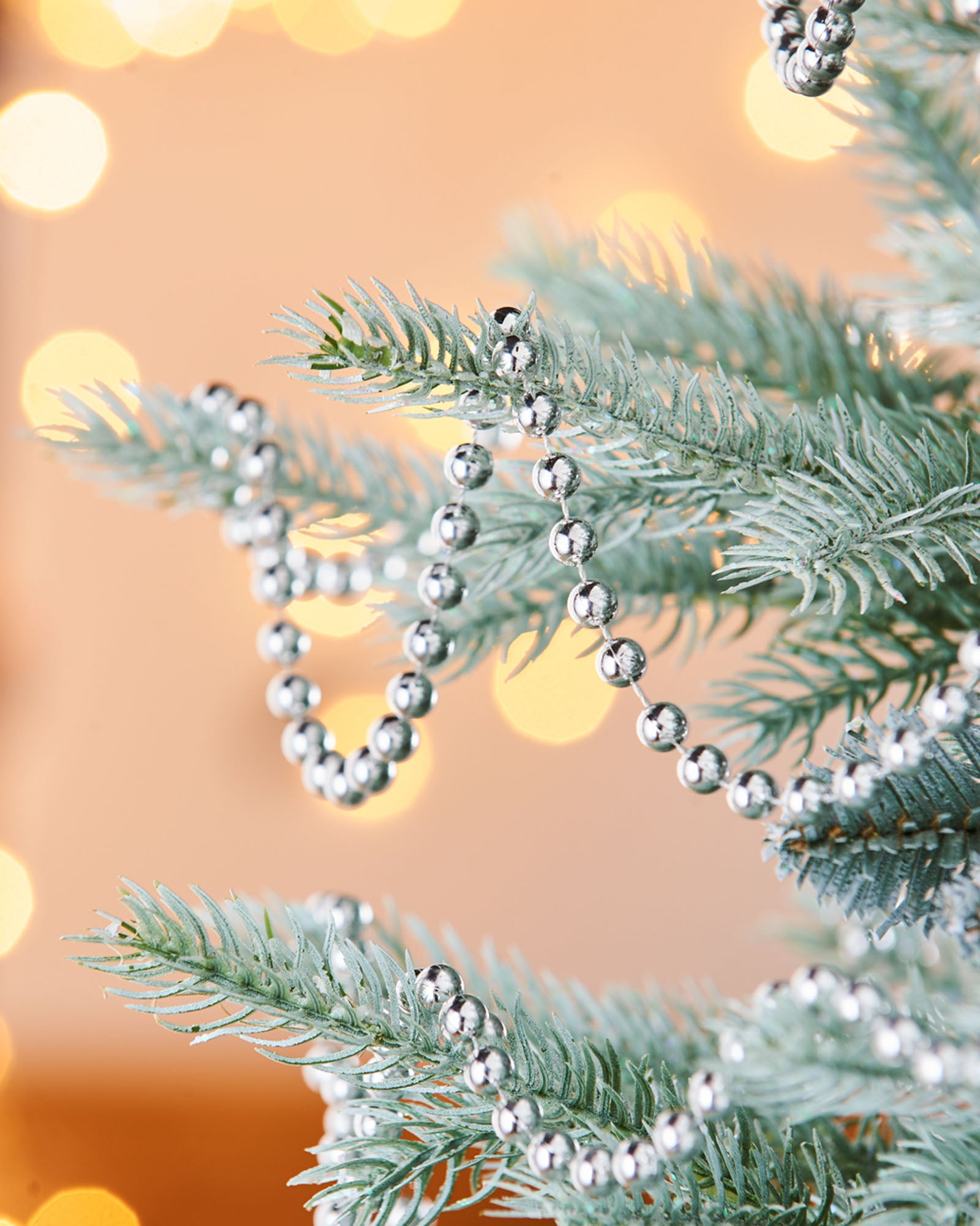 Beaded Christmas Tree Garland