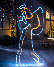 Angel Rope Light Silhouette, 121 cm