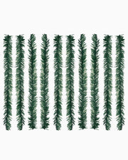 Pack of 10 Garland Tie Wraps, Green