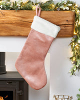 Blush Pink Stocking, 53 cm