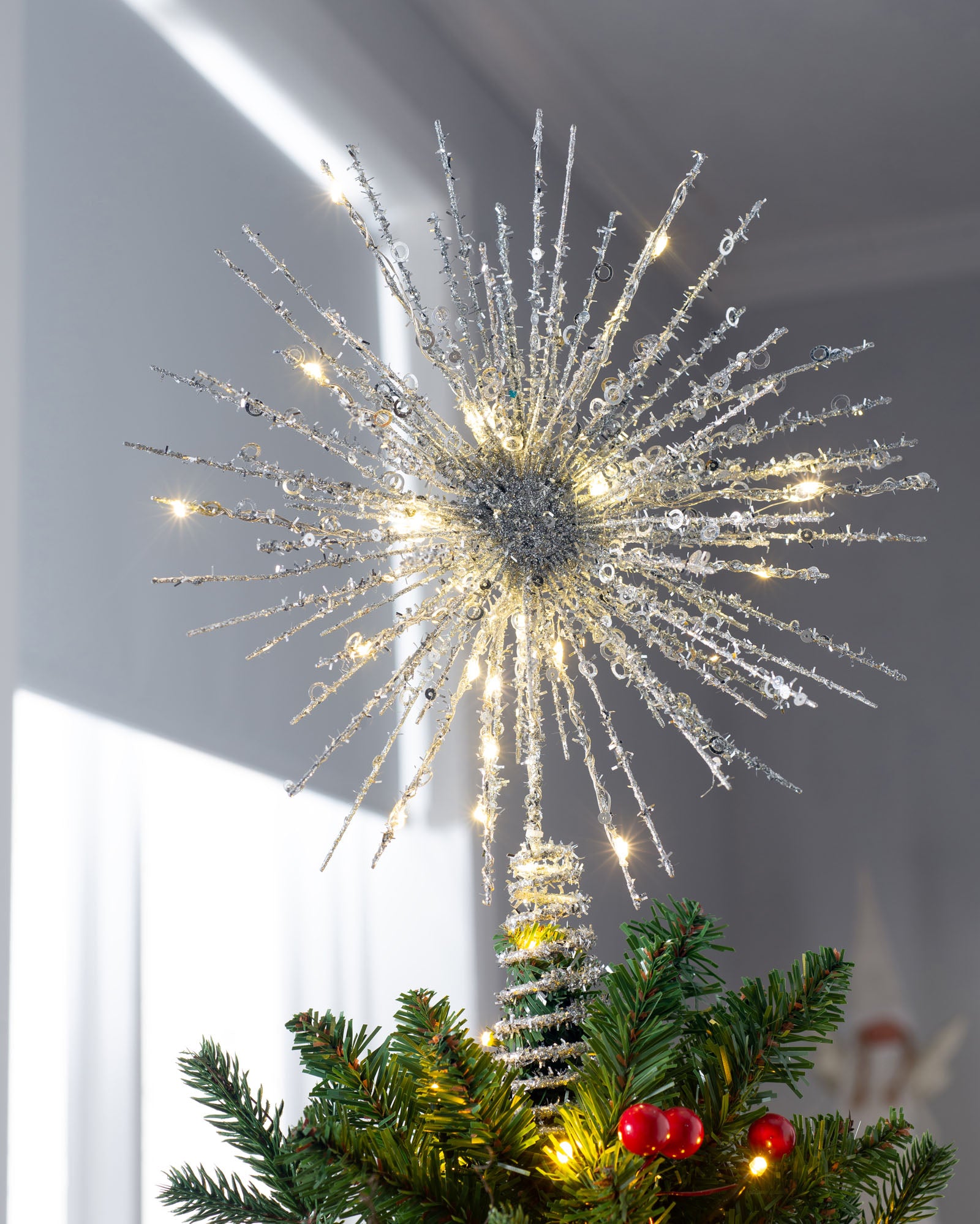 Starburst Christmas Tree Topper