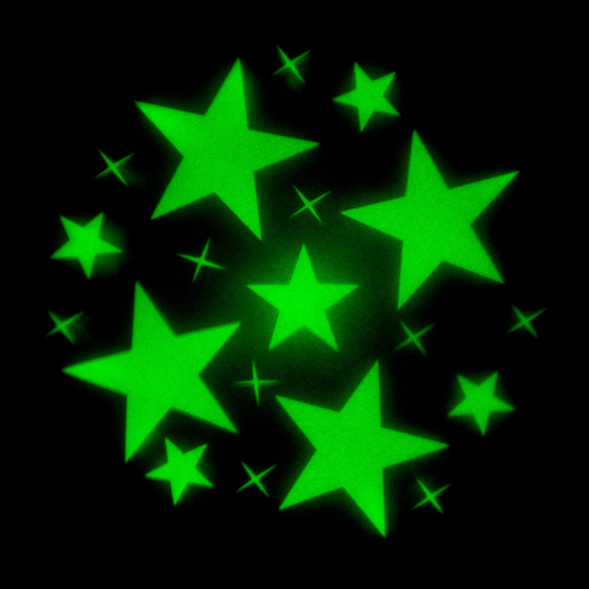 Animated Star Projector Light String, Multi-Coloured, 15 m