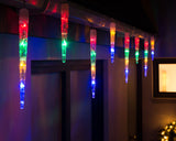 Connectable Icicle LED Light String, Multi-Coloured, 5.2 m