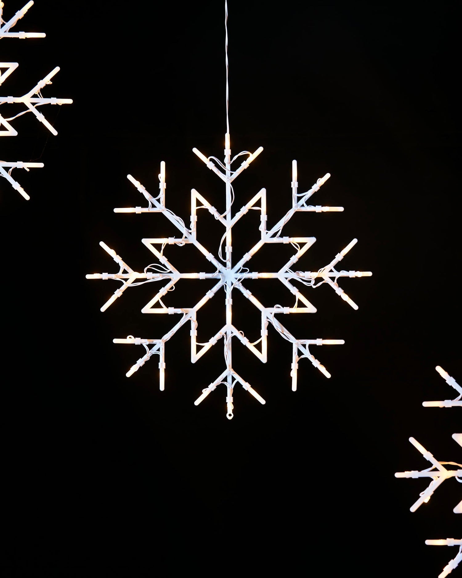 Snowflake Christmas Silhouette Decoration Pack of 2 We R Christmas