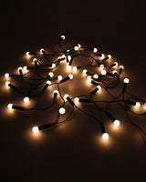 50 Pearlised Warm White Berry Light String, 6.5 m