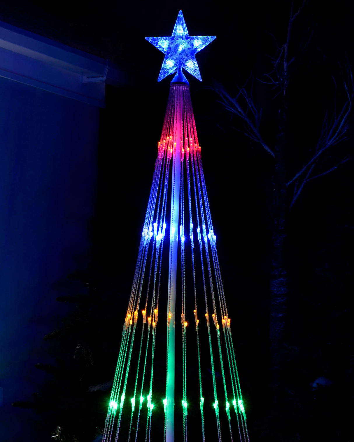 Animated Flashing Pop-Up Christmas Tree, 190 cm – We R Christmas