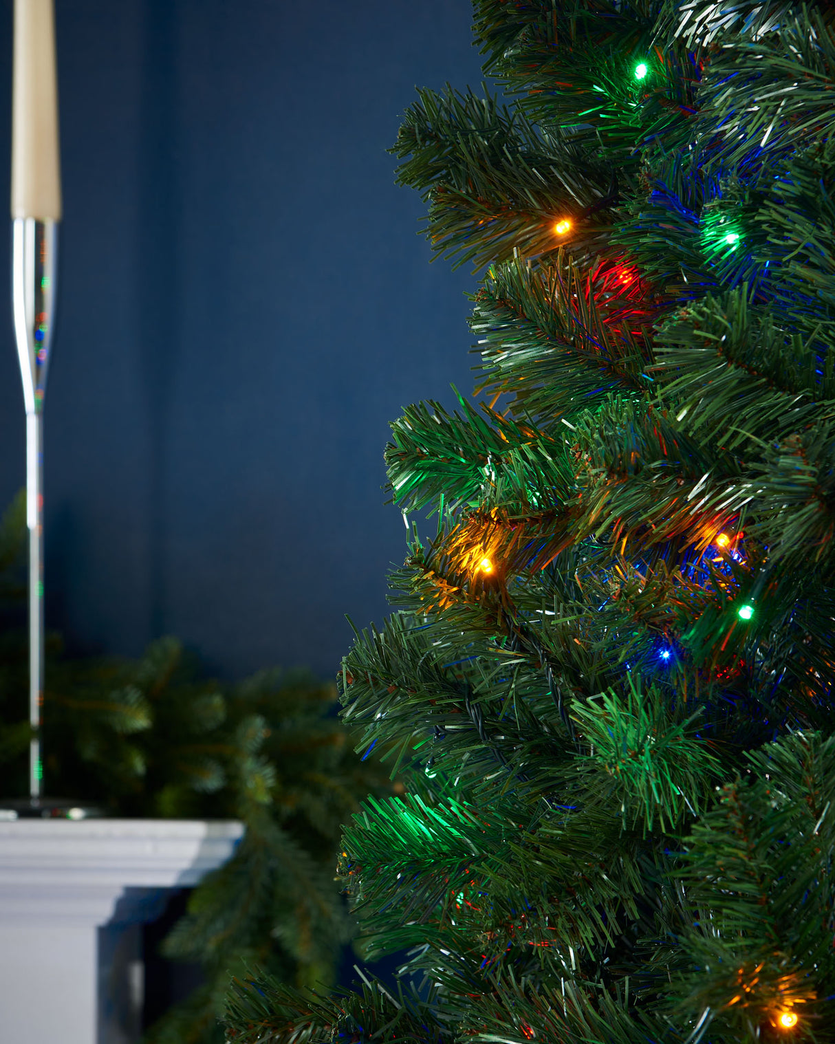 Pre-Lit Emerald Spruce Christmas Tree