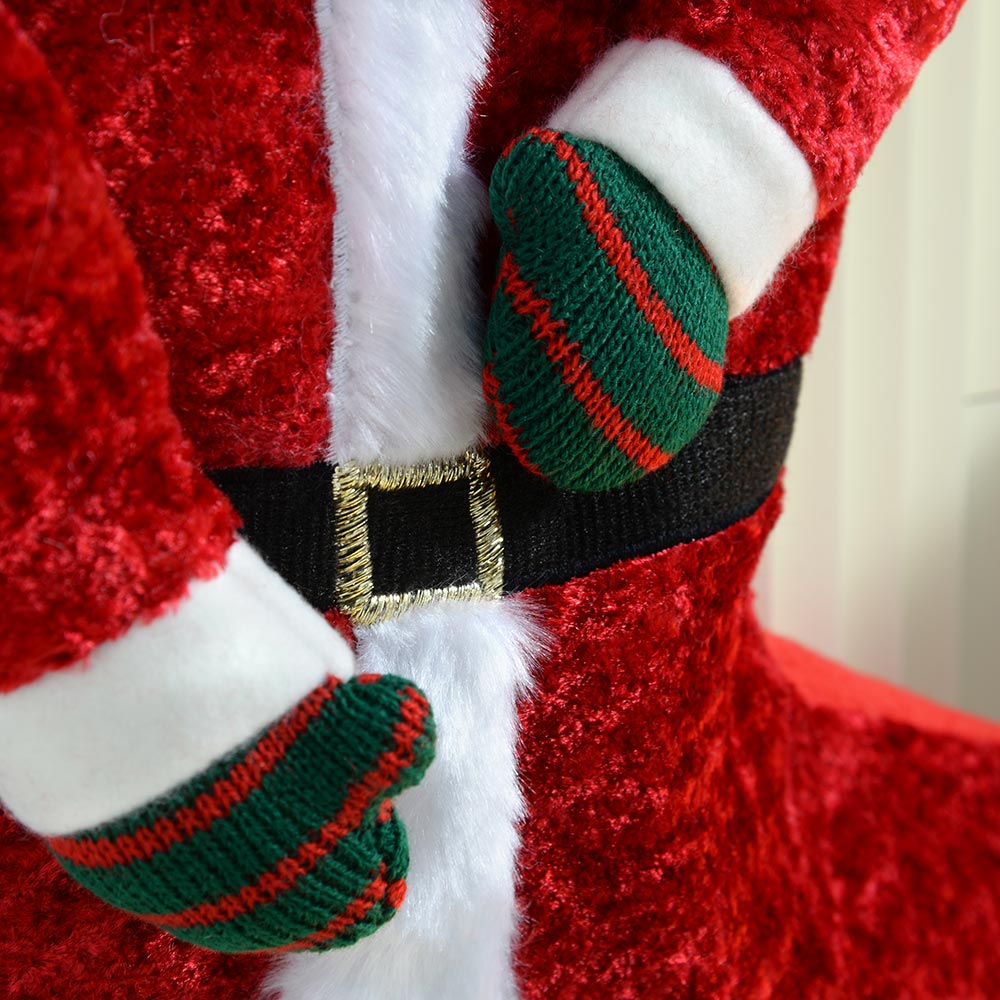 3D Santa Stocking, 55 cm