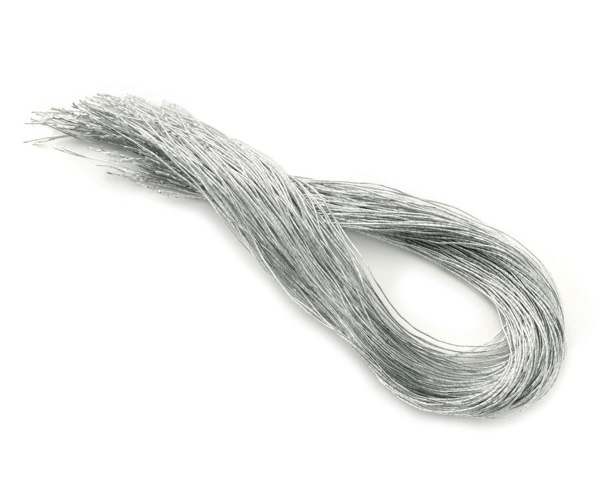 Silver Shatterproof Baubles, 50 Pack