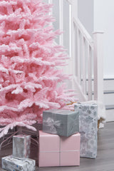 Pink Sugar Snow Flocked Christmas Tree