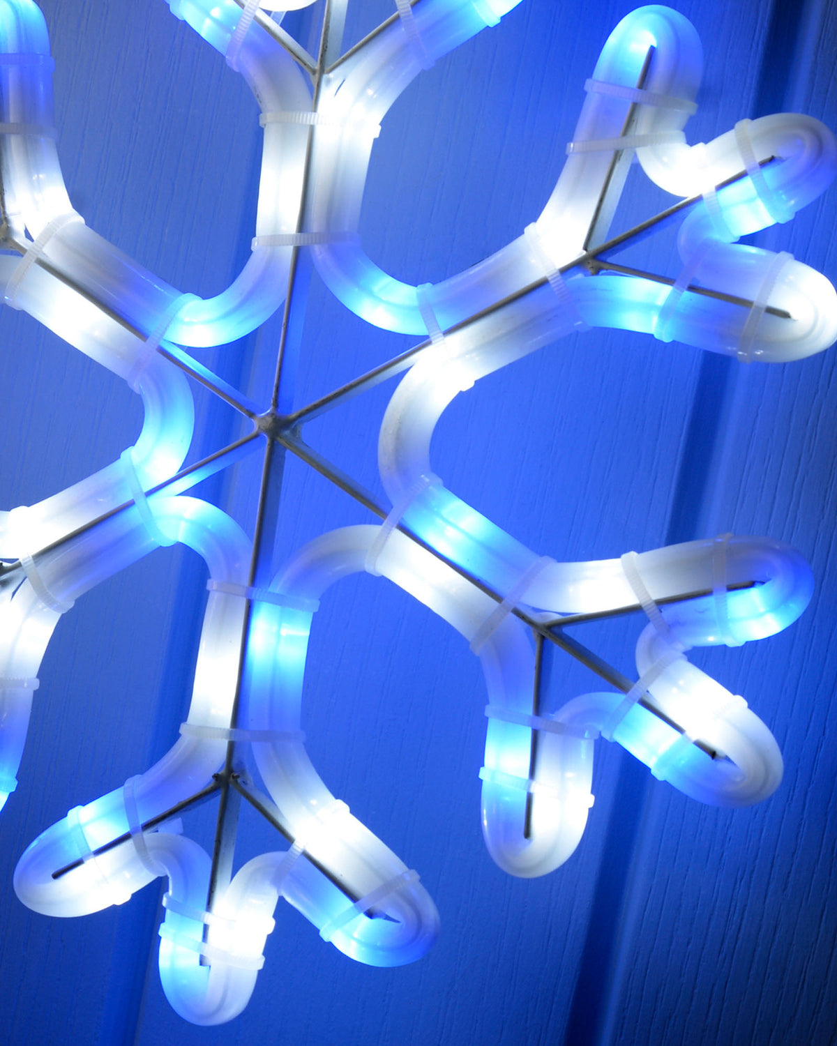 LED Snowflake Rope Light Silhouette, 26 cm
